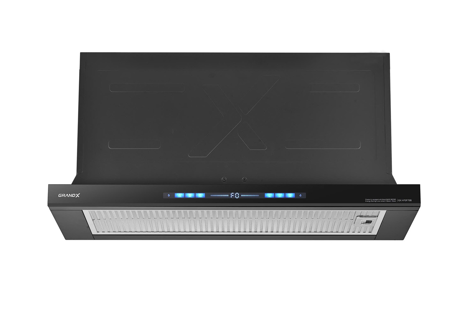 Máy hút mùi âm tủ GrandX GX H70F75B(GX H70F75SB) 70cm