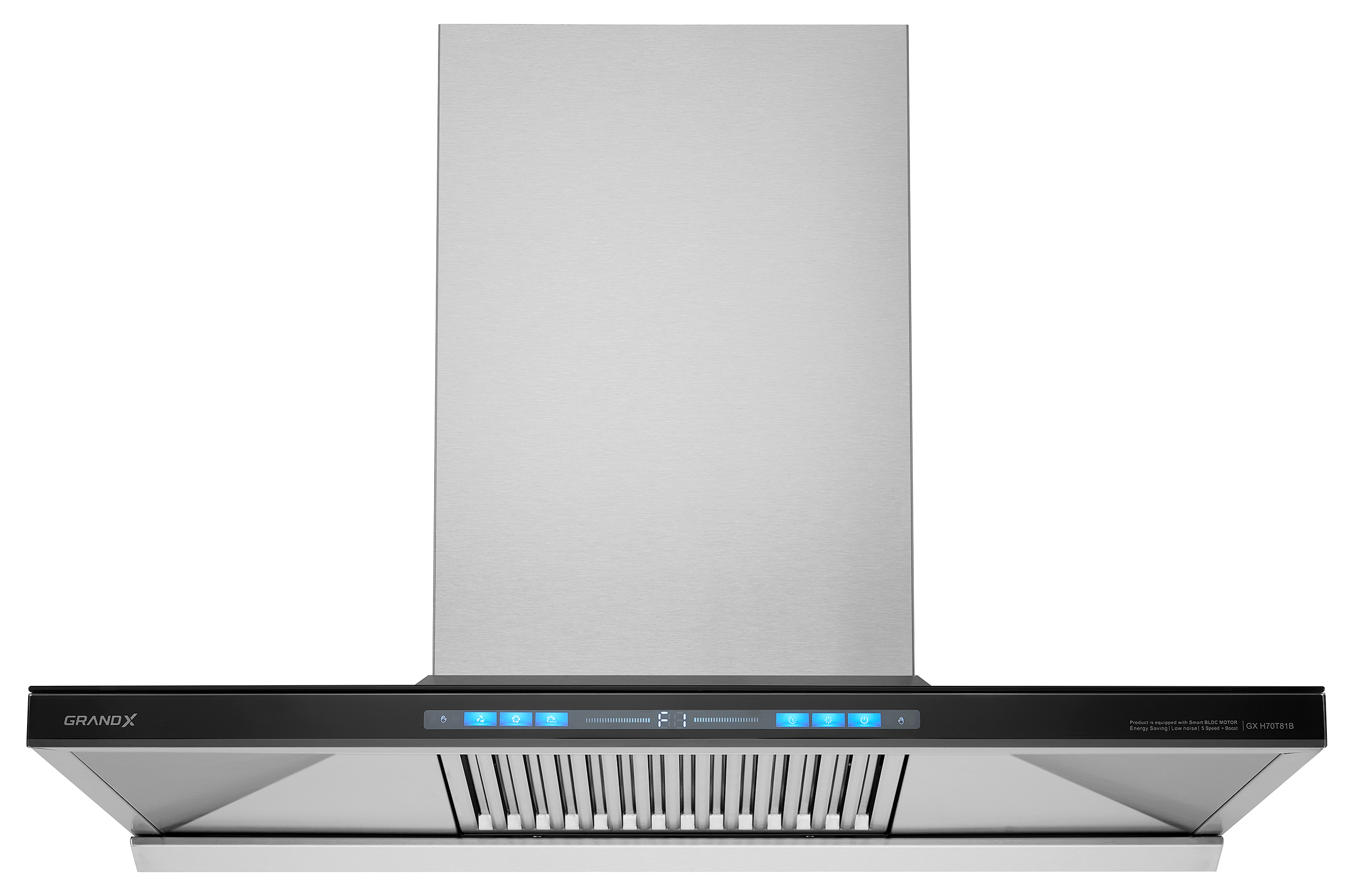 Máy hút mùi áp tường chữ T Inox 70cm GrandX GX H70T81B(GX H70T81SB)