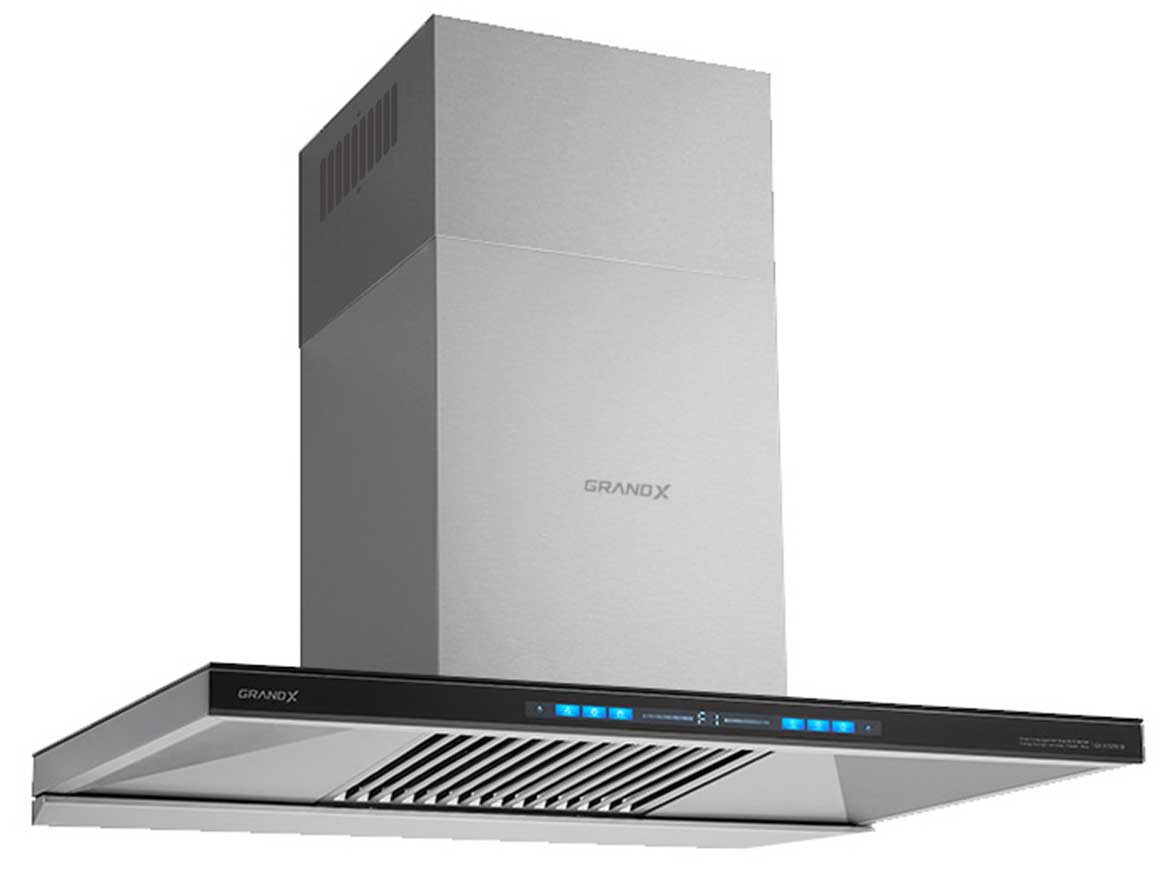 Máy hút mùi áp tường chữ T GrandX GX H90T81B(GX H90T81SB)