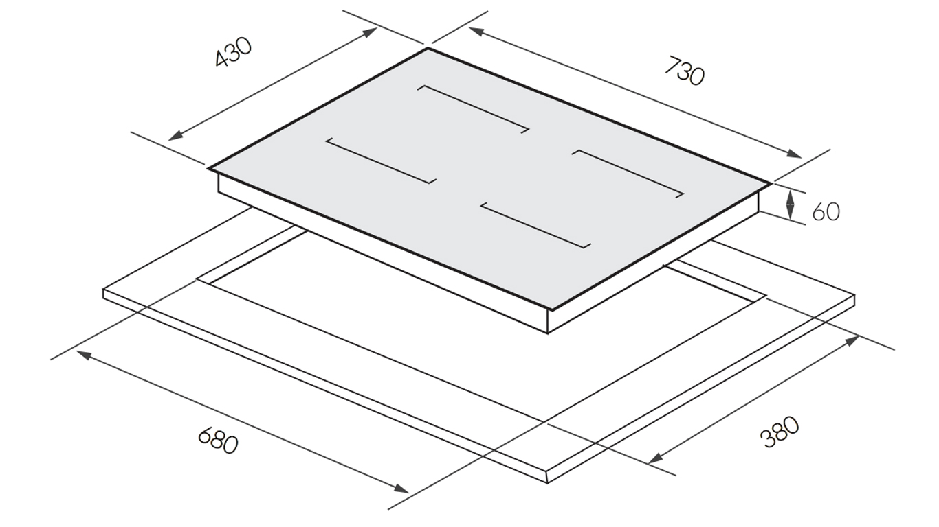 Bếp từ 2 vùng nấu GrandX GX IP869Pro 3700W