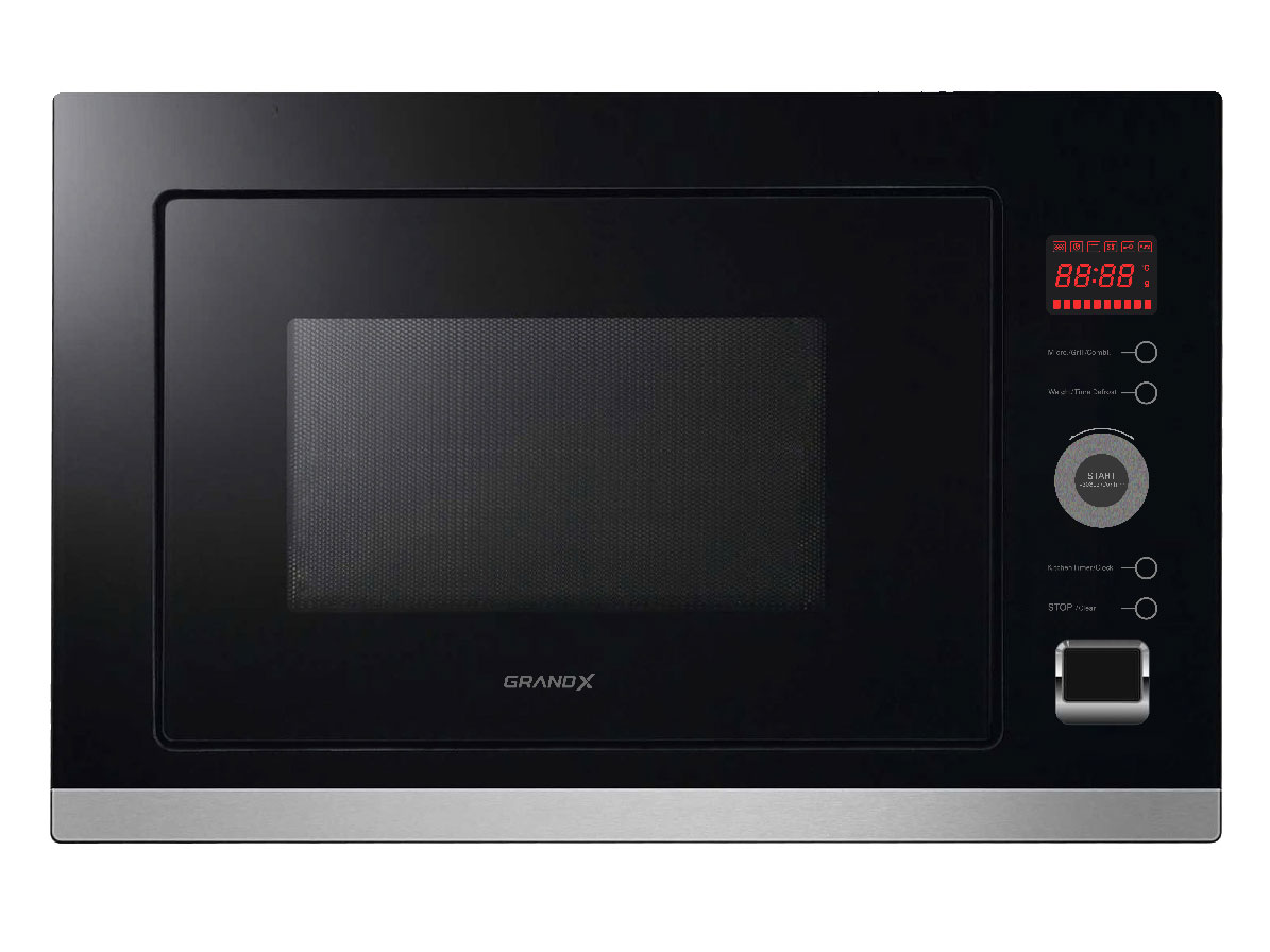Lò nướng tích hợp lò vi sóng lắp âm tủ 28 lít GrandX GX30MW5