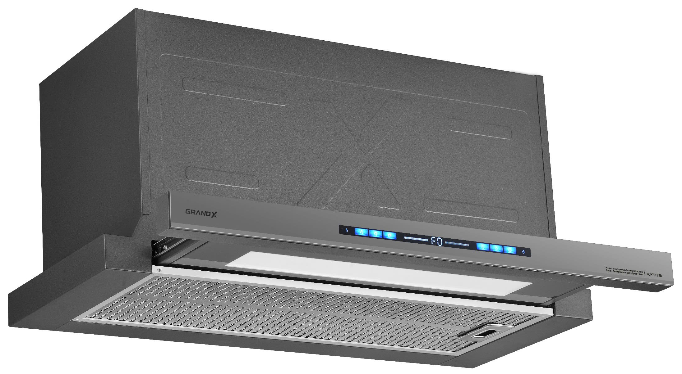 Máy hút mùi âm tủ GrandX GX H70F75G(GX H70F75SG) 70cm