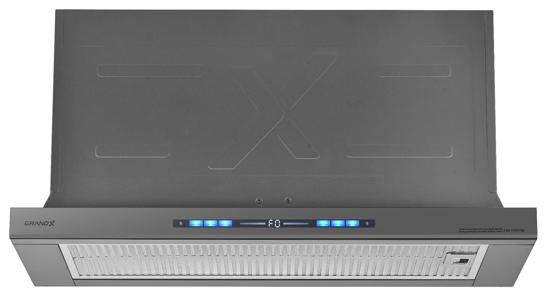 Máy hút mùi âm tủ GrandX GX H70F75G(GX H70F75SG) 70cm