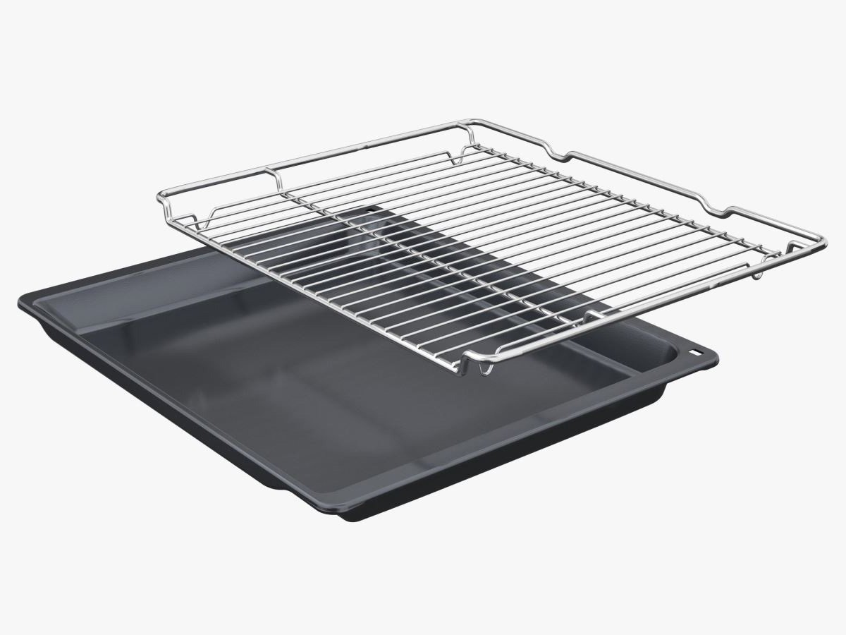 Lò nướng kèm hấp Bosch HQA574ES3 71 lít Serie 4