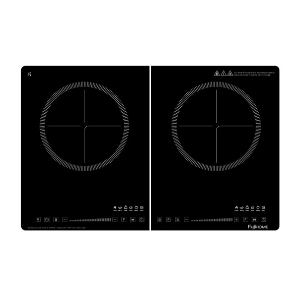 Bếp từ 2 vùng nấu 3500W Fujihome IC2123