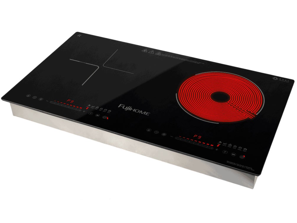 Bếp từ và hồng ngoại 2 vùng nấu 4400W Fujihome IC2519