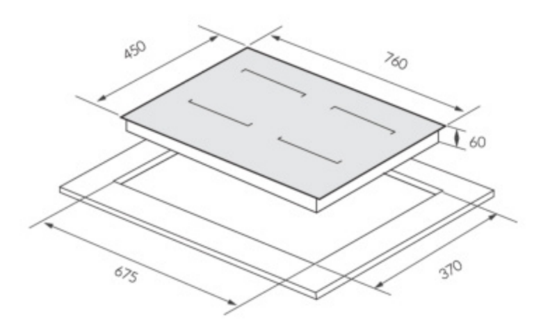 Bếp từ 2 vùng nấu GrandX GX IH977G 3700W
