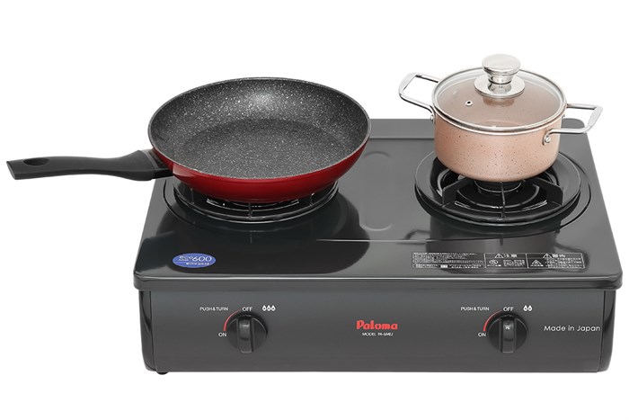 Bếp gas 2 vùng nấu Paloma PA-6MEJ