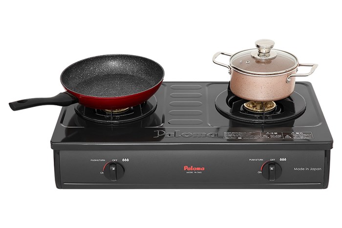 Bếp gas 2 vùng nấu Paloma PA-7MEJ