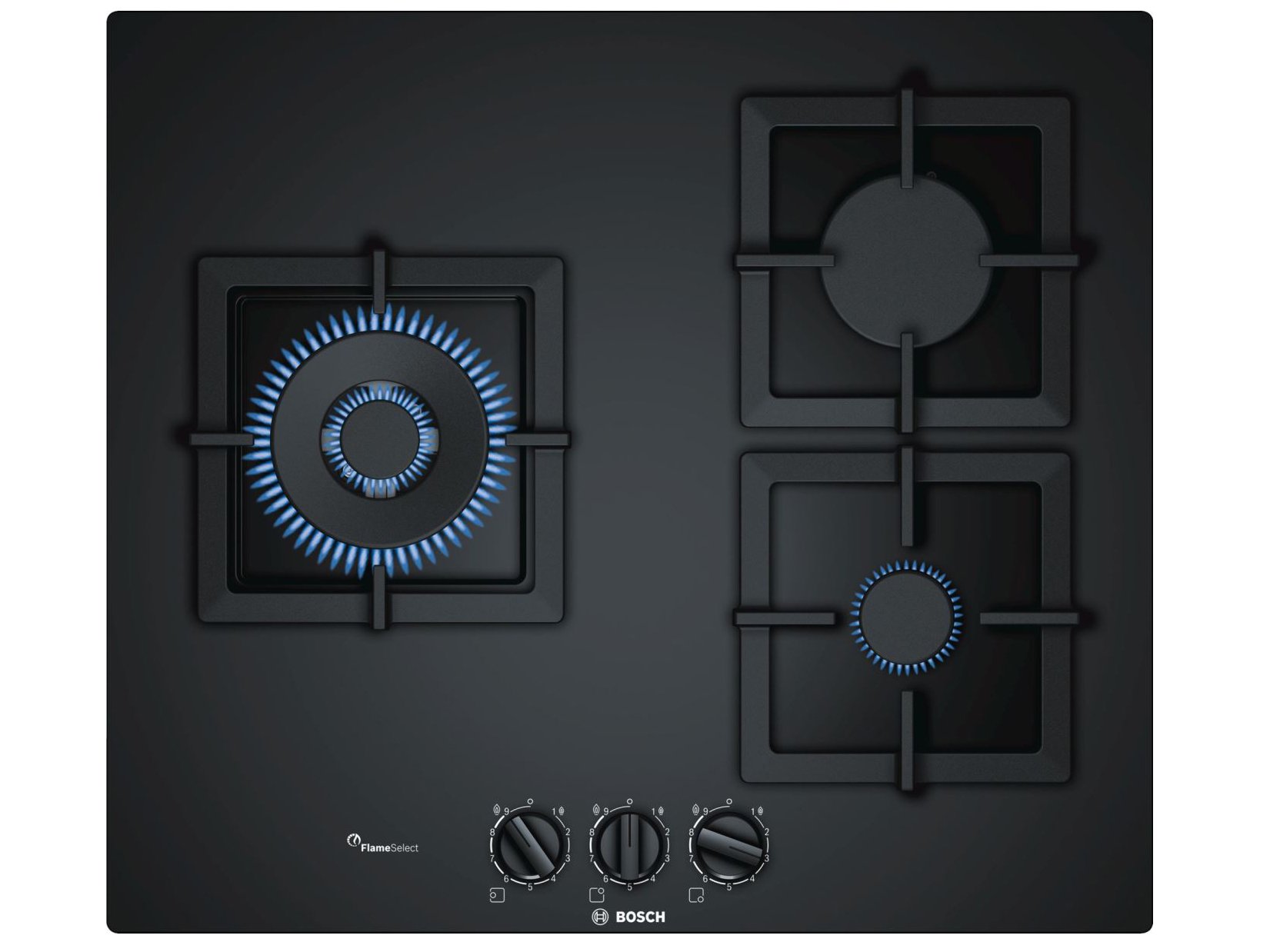 Bếp gas 3 vùng nấu Bosch PPC6A6B20 serie 6