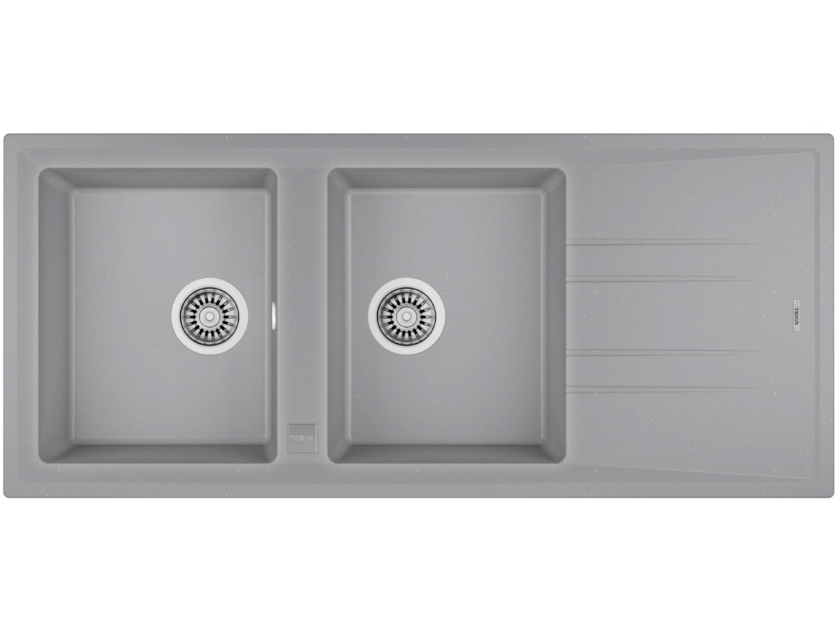 Chậu đá nhân tạo Teka Stone 80 B-TG 2B 1D Grey