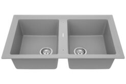 Chậu rửa chén 2 ngăn đá Teka STONE 90 B-TG 2B SS