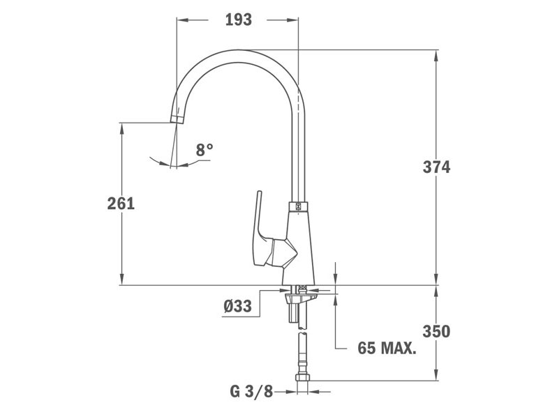 Vòi rửa bát Teka VITA 915