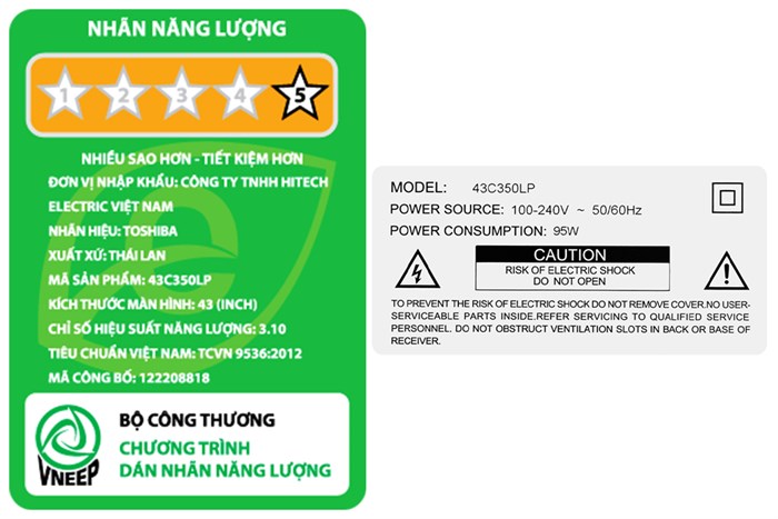 Android Tivi Toshiba 43 inch 43V35KP