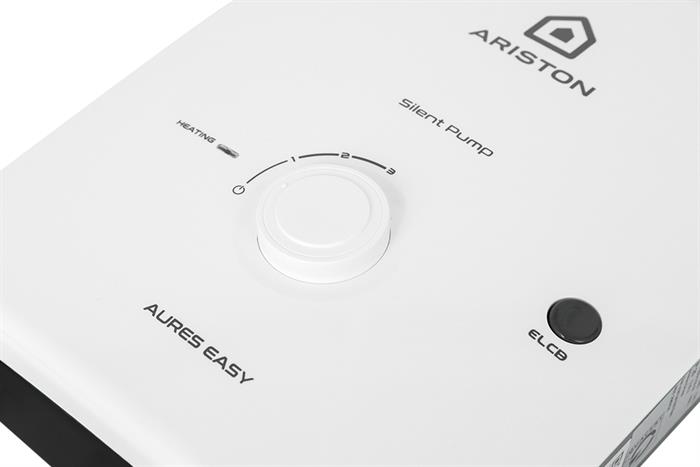 Bình nóng lạnh trực tiếp Ariston 4500W Aures Easy 4,5P (có bơm)