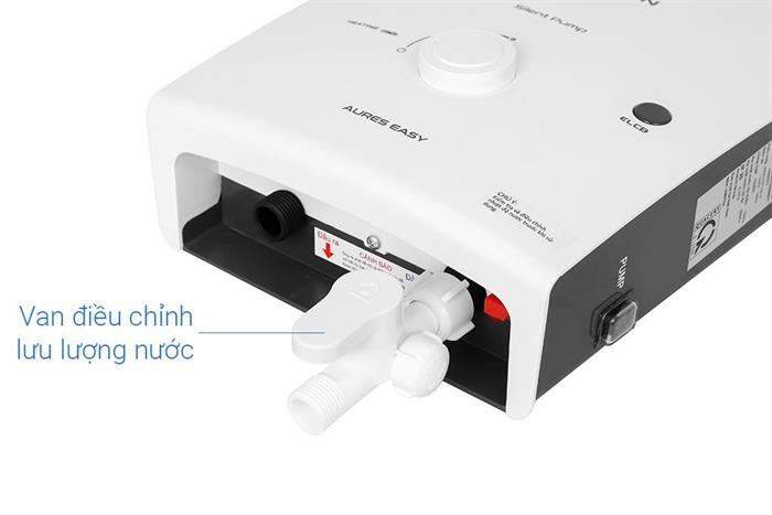 Bình nóng lạnh trực tiếp Ariston 4500W Aures Easy 4,5P (có bơm)