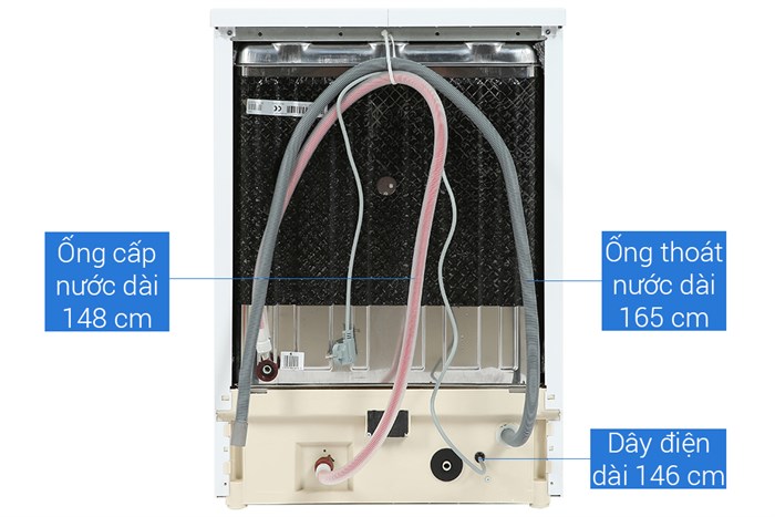 Máy rửa chén độc lập Candy CDPN 4D620PW/E