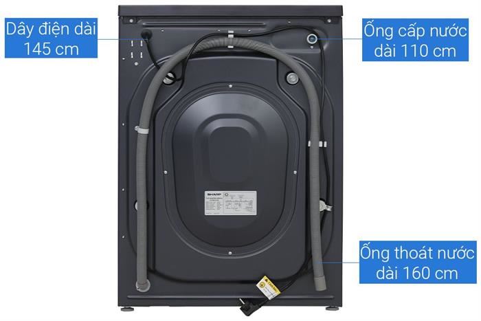 Máy giặt Sharp Inverter 9 kg ES-FM90CB-SB