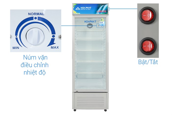 Tủ đông Hoà Phát 280 lít HSR S6280