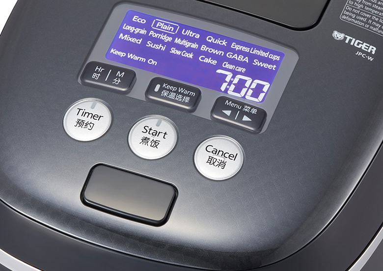 Nồi cơm điện tử cao tần áp suất Tiger 1.8 lít JPC-W18W-KM