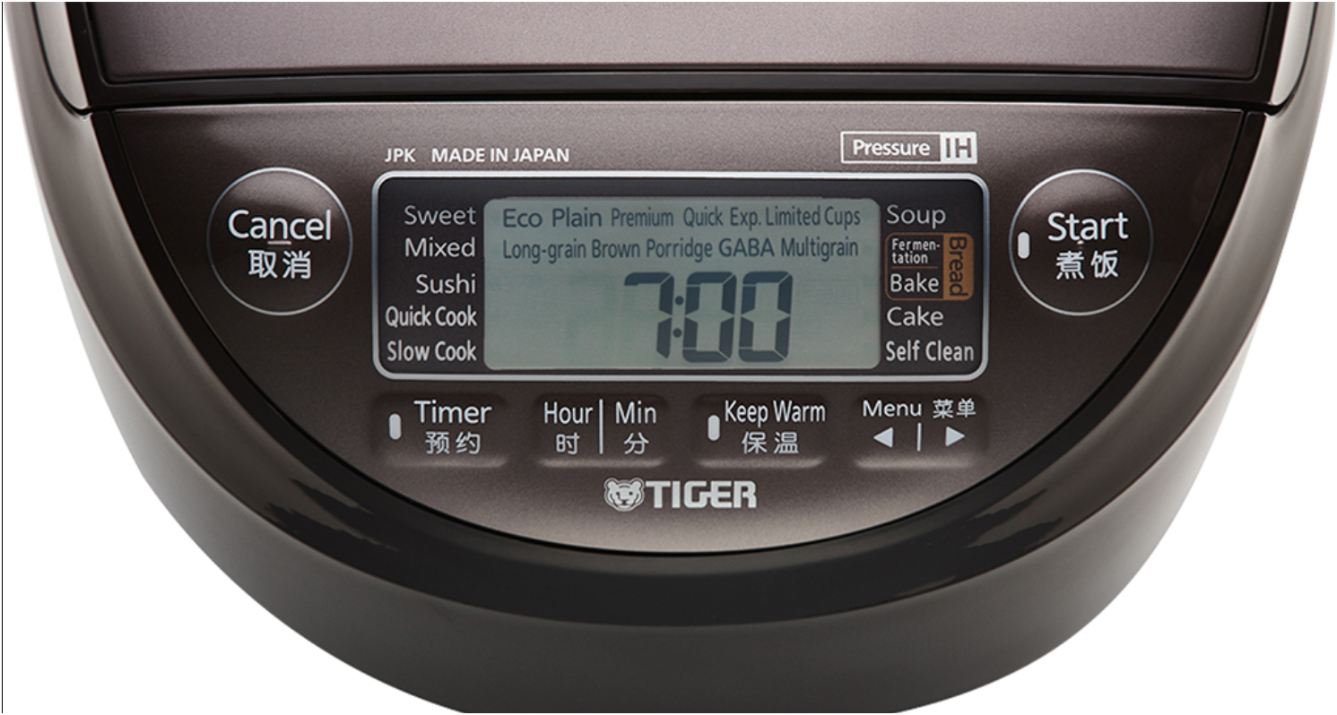 Nồi cơm điện cao tần Tiger JPK-W18W 1.8L