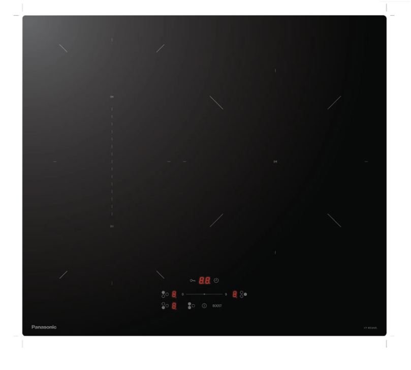 Bếp từ 3 vùng nấu Panasonic KY-R63ABLYUE 7400W