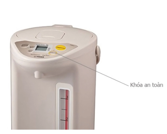 Bình thủy điện Tiger 4 lít PDR-S40W-C