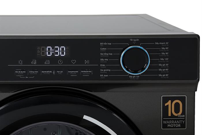 Máy sấy thông hơi Aqua 9 kg AQH-V901K PS