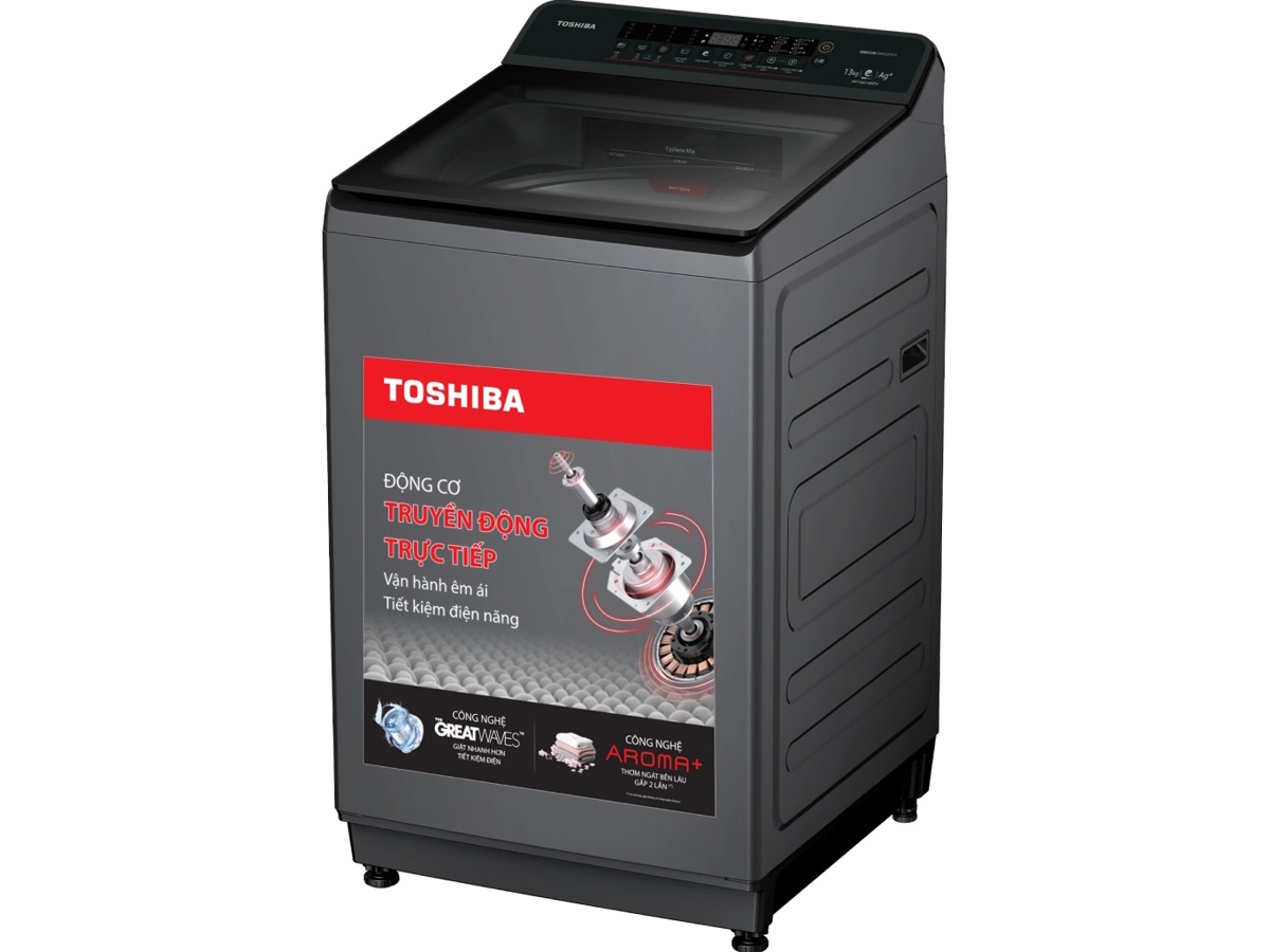 Máy giặt Toshiba Inverter 13 kg AW-T26D1400TV (MG)