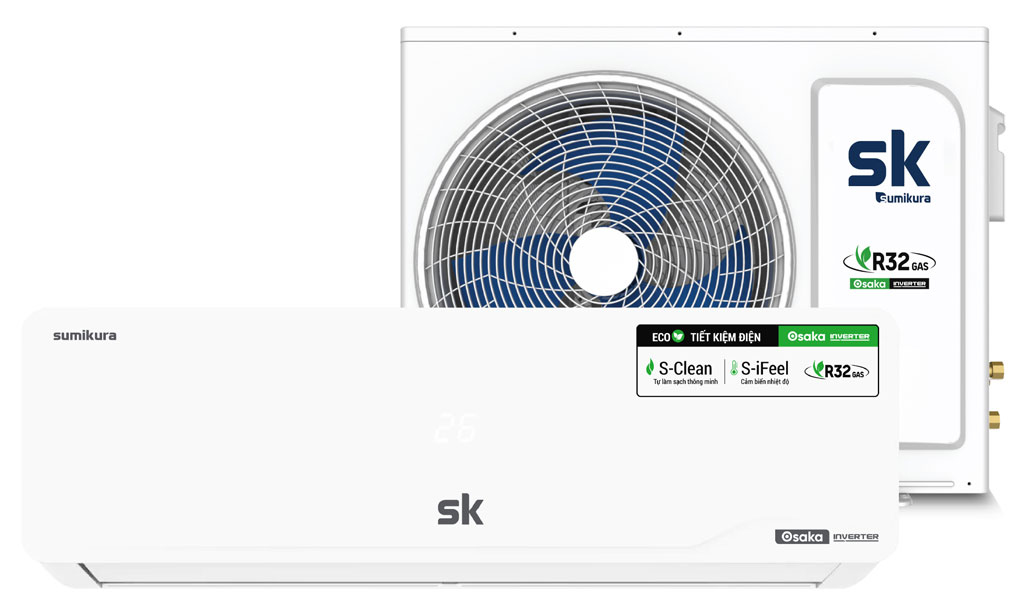 Điều hòa Sumikura 2 chiều inverter 18.000BTU APS/APO-H180/OSAKA