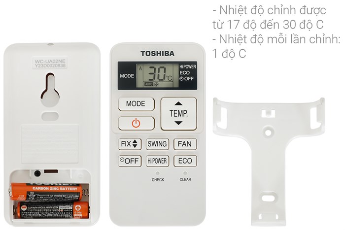 Điều hoà Toshiba Inverter 2 HP 17000btu RAS-H18S4KCV2G-V