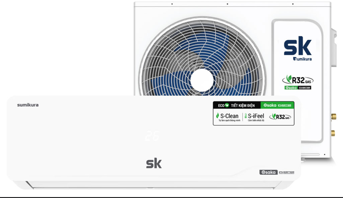 Điều hòa Sumikura 1 chiều 12000Btu APS/APO-120 OSAKA