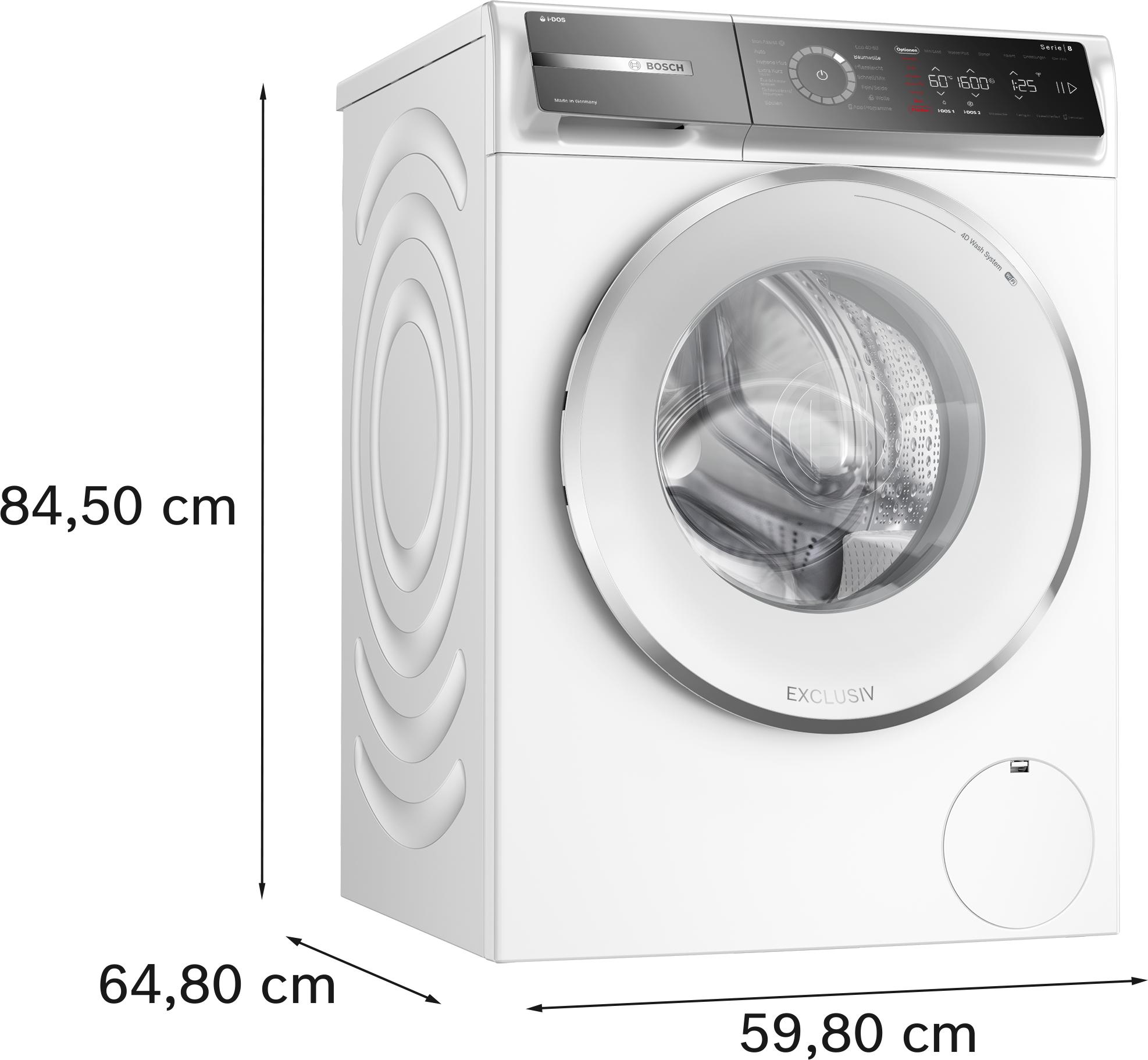 Máy giặt cửa trước Bosch lồng ngang WGB266A90 11kg Serie 8
