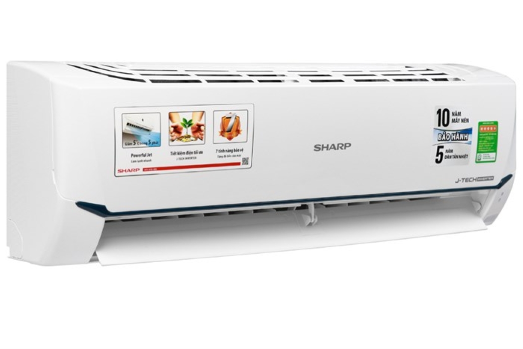 Điều hòa Sharp 1 chiều Inverter 9000BTU AH-X9XEW