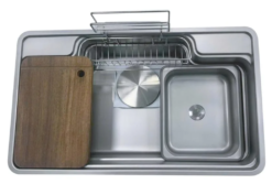 Chậu rửa 1 hố Fandi FD-DECO7848M Inox 304 78cm