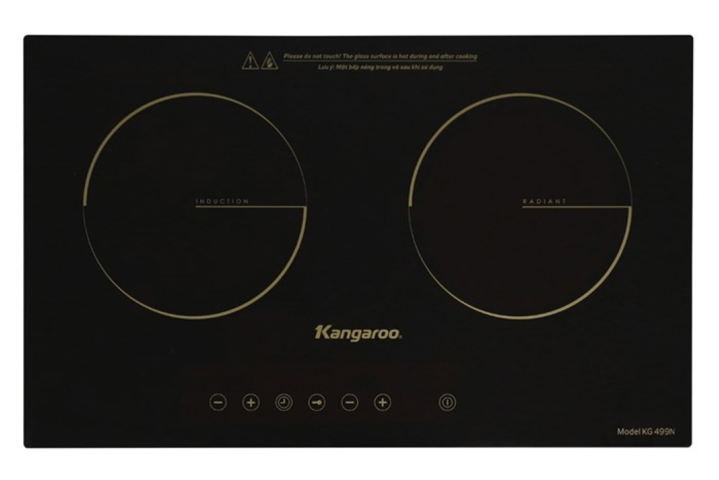 Bếp từ hồng ngoại đôi âm Kangaroo KG499N 3100W