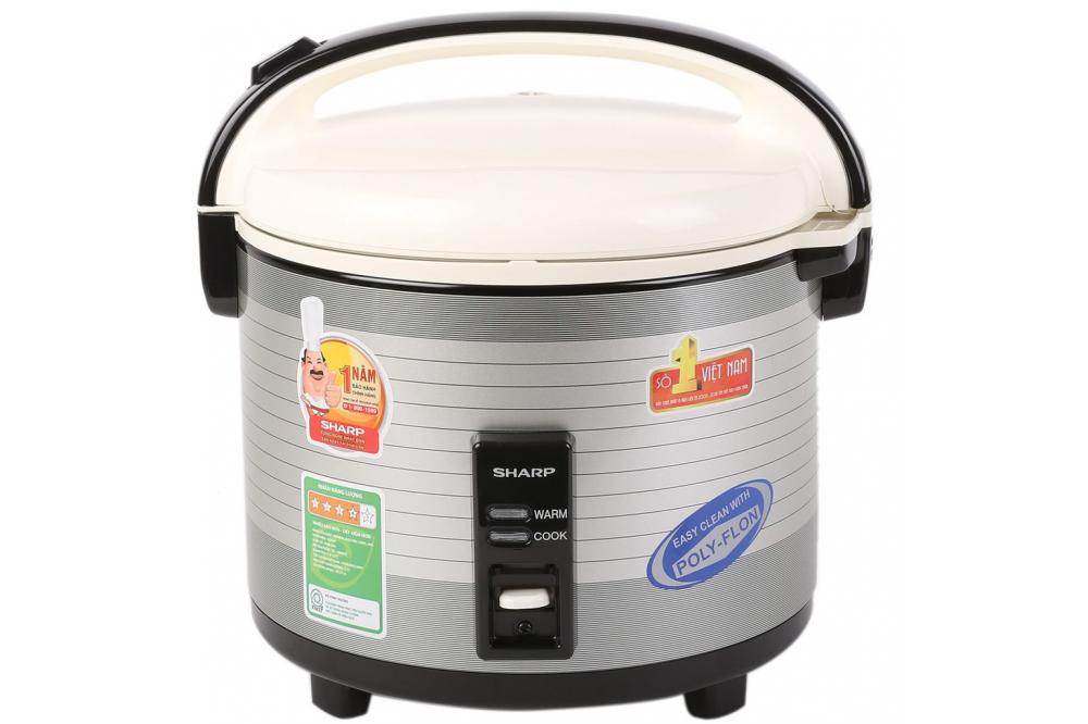 Nồi cơm điện Sharp 1,8 lít KS-1800T 600W