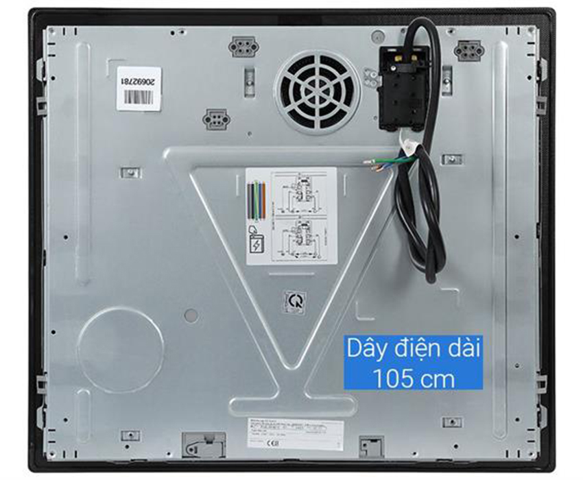 Bếp từ 3 vùng nấu Bosch PIJ61RHB1E 7400W serie 6 Schott Ceran 7400W