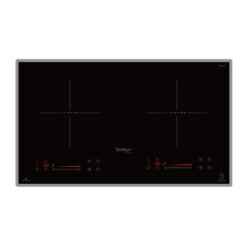 Bếp từ đôi Rudiger inverter RIC-2366 Pro Crystal 4600W