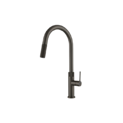 Vòi rửa bát dây rút Malloca Chrome K1090BS