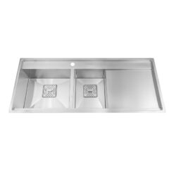 Chậu rửa bát 2 hố Malloca 116cm MS 6306 ST