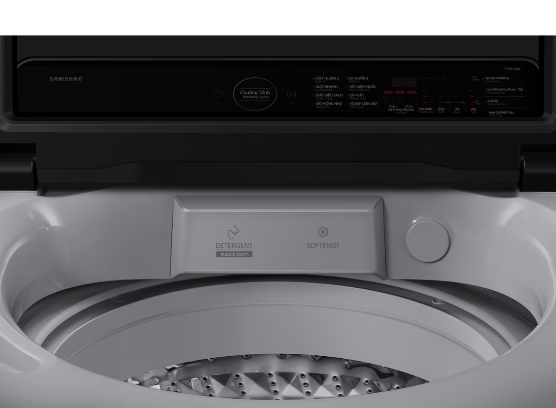 Máy giặt cửa trên Samsung lồng đứng Inverter 12.5 kg WA40F12E4LSV