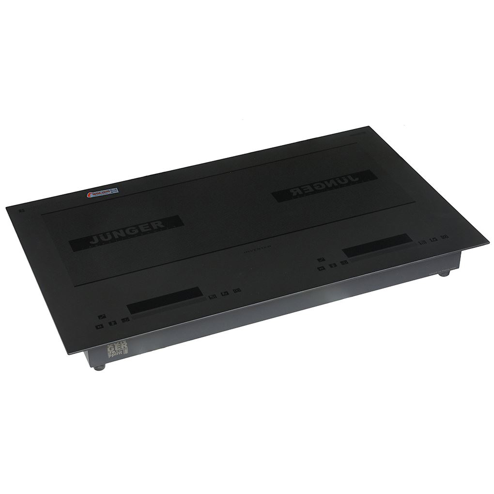 Bếp điện từ 2 vùng nấu Junger CEJ-220-INVERTER 4400W Smoky Quartz