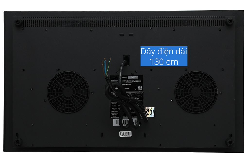 Bếp điện từ 2 vùng nấu Junger CEJ-220-INVERTER 4400W Smoky Quartz