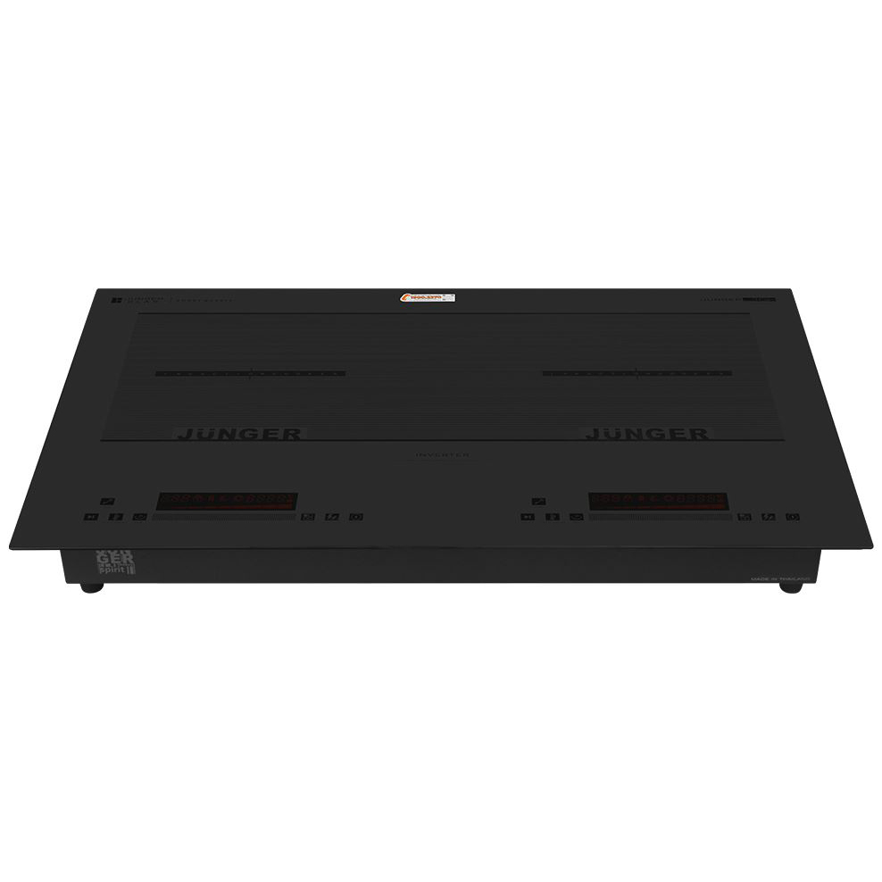 Bếp từ 2 vùng nấu Junger JG CEJ-221 4400W Inverter Smoky Quartz