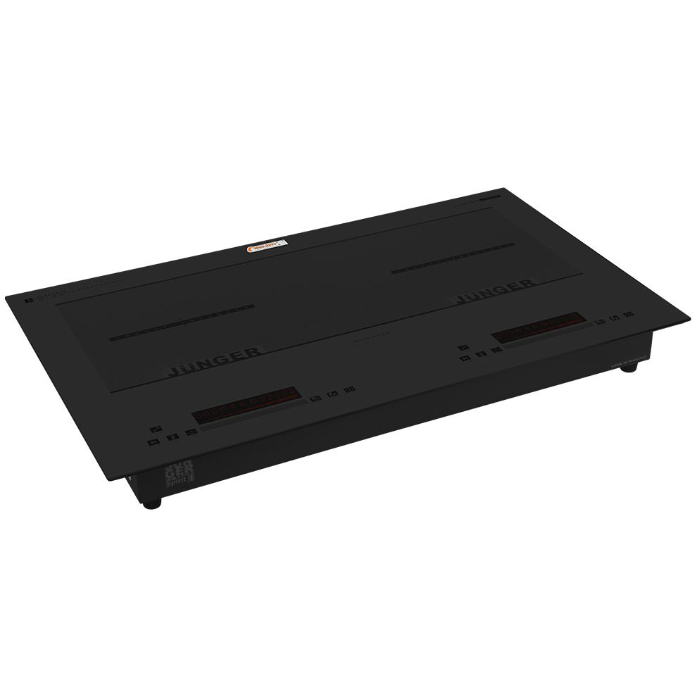Bếp từ 2 vùng nấu Junger JG CEJ-221 4400W Inverter Smoky Quartz
