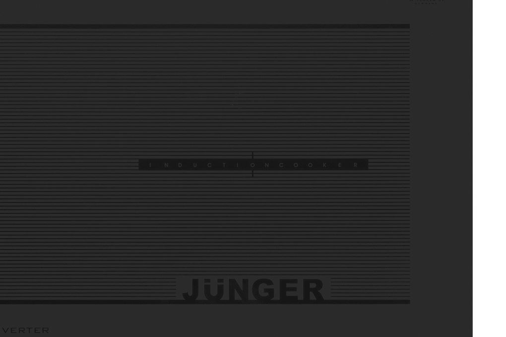 Bếp từ 2 vùng nấu Junger JG CEJ-221 4400W Inverter Smoky Quartz