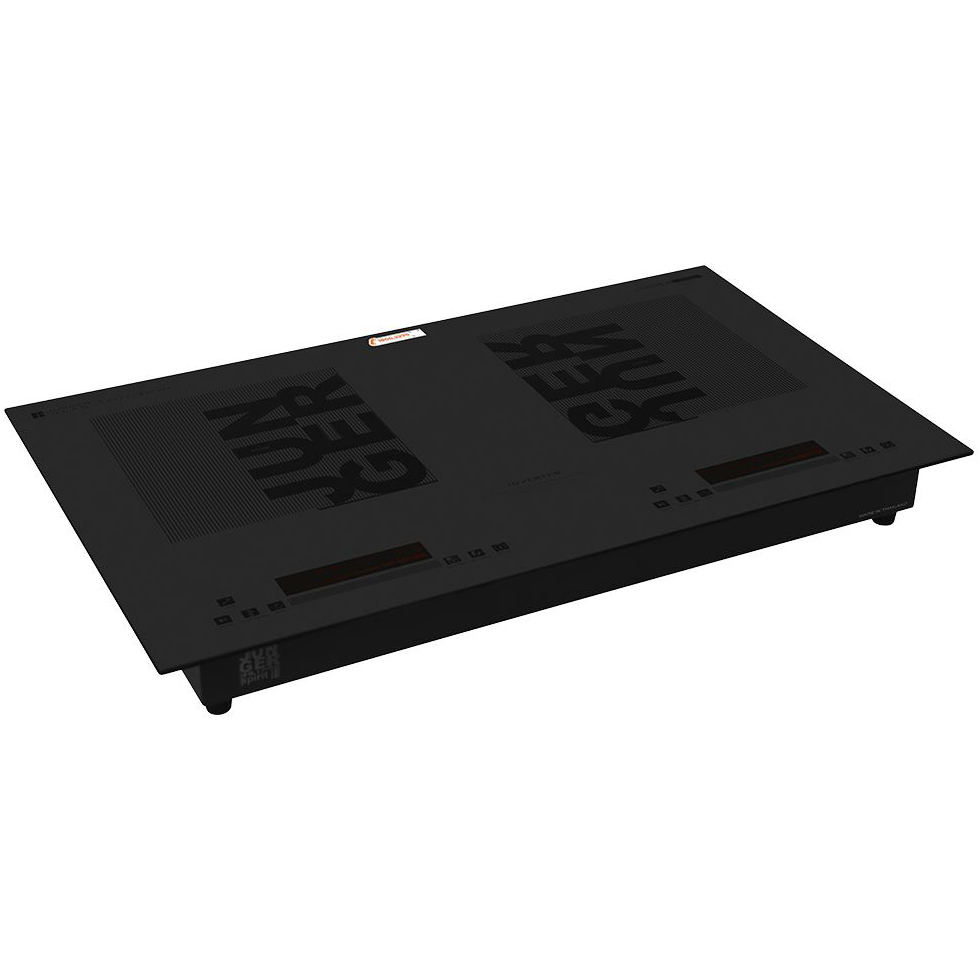 Bếp từ âm 2 vùng nấu Junger CEJ-226 4800W Inverter Smoky Quartz