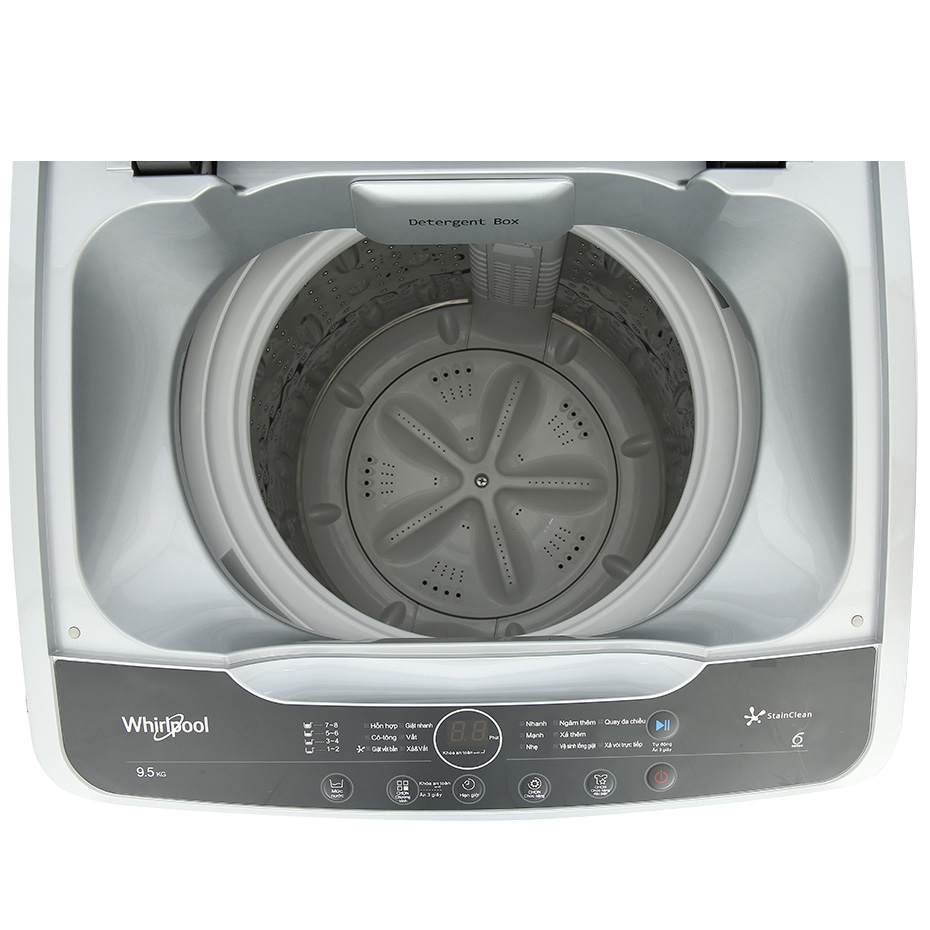 Máy giặt cửa trên Whirlpool lồng đứng 8.5 Kg VWVC8502FS