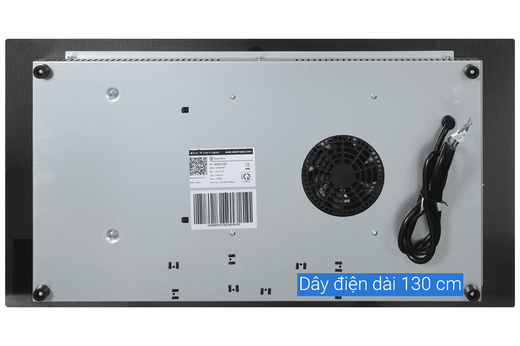 Bếp từ 2 vùng nấu Electrolux Inverter EHI8278BF 5200W Schoot Ceran